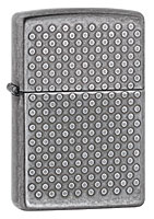 ZIPPO IN THE GRASP - ANTIQUE SILVER PLATE