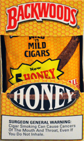 BACKWOODS HONEY (5 PACKS OF 8 CIGARS)