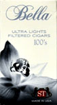 Bella Filtered Little Cigars - Ultra Light 100 Box
