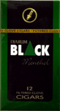 Djarum Black Menthol Filtered Clove Cigars