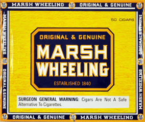 Marsh Wheeling Deluxe Dark 50ct Box