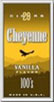 Cheyenne Filtered Cigars -Vanilla 100 Box