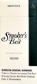 Smokers Best Menthol 120's Filtered Cigars Box