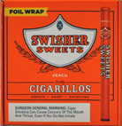SWISHER SWEETS CIGARILLOS PEACH FOIL WRAPPED 60CT BOX