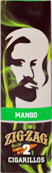 ZIG ZAG CIGARILLO WRAP MANGO 15-2PKS