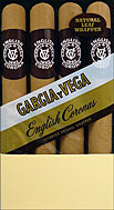 GARCIA Y VEGA ENGLISH CORONAS 5 4/PKS