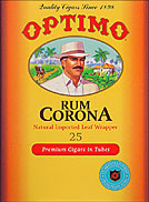 OPTIMO CORONA - RUM TUBED 25CT