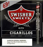 Swisher Sweets Cigarillos Foil Black  60CT Bonus Box
