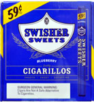 Swisher Sweets Cigarillos Foil Blueberry 60CT Bonus Box