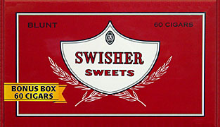 SWISHER SWEETS BLUNT 60CT BOX