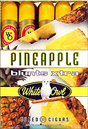 WHITE OWL BLUNTS XTRA - PINEAPPLE- 30 TUBED CIGARS