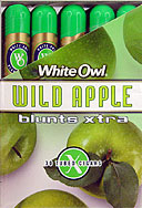 WHITE OWL BLUNTS XTRA - WILD APPLE - 30 TUBED CIGARS