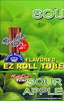 ROYAL BLUNTS EZ ROLL TUBE SOUR APPLE - 25 2/PKS