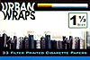 URBAN WRAPS 1 1/2 CIGARETTE PAPERS 24CT BOX