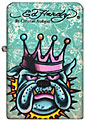 Ed Hardy Tattoo Lighter - Bulldog Design