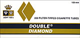 DOUBLE DIAMOND CIGARETTE TUBES LIGHT 100 - 200CT BOX
