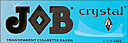 JOB CRYSTAL 1 1/4 TRANSPARENT CIGARETTE PAPER 24CT BOX