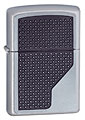 ZIPPO GRIP EMBLEM - SATIN CHROME