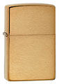 ZIPPO SOLID BRASS W/O LETTERING - BRUSHED BRASS