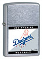 ZIPPO MLB DODGERS - STREET CHROME