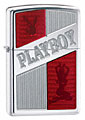 ZIPPO PLAYBOY RUBY RED - ARMOR - HIGH POLISH CHROME
