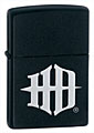 ZIPPO H-D LETTERS - BLACK MATTE