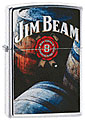 ZIPPO JIM BEAM BARRELS - HIGH POLISH CHROME