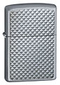 ZIPPO GREY DIAMONDS - SATIN CHROME