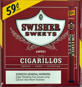 SWISHER SWEETS CIGARILLOS FOIL  60CT BONUS BOX