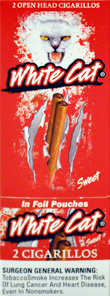 White Cat Sweet Foil Pouch Cigarillo 20CT