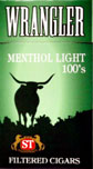 Wrangler Filtered Little Cigars - Menthol Light 100 Box