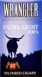 Wrangler Filtered Little Cigars - Ultra Light 100 Box