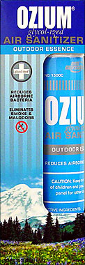 OZIUM GLYCOL-IZED AIR SANITIZER OUTDOOR ESSENCE 3.5OZ