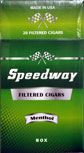 Speedway Filtered Cigars - Menthol 100 Box
