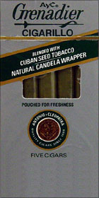 AyC GRENADIER CIGARILLO LIGHT 5/5PKS