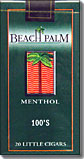 Beach Palm Menthol 100 Little Cigars