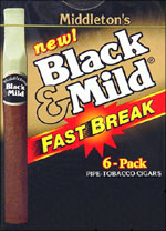BLACK & MILD FAST BREAK 10/6PK BOX