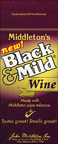 BLACK & MILD "WINE" CIGARS 25 COUNT BOX