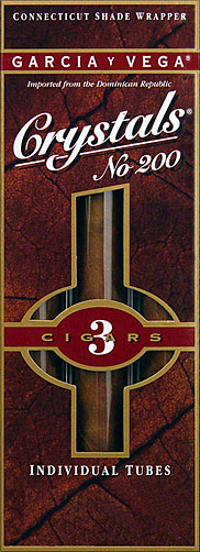 GARCIA Y VEGA CRYSTALS NO. 200 - 5 3/PKS
