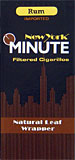 New York Minute Filtered Cigarillos Rum Tin