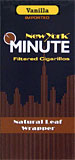New York Minute Filtered Cigarillos Vanilla Tin