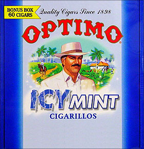 OPTIMO CIGARILLO - ICY MINT 60CT BOX