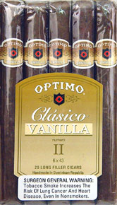Optimo Clasico II Cigars - Vanilla 20ct.