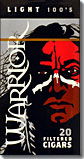 Warrior Filtered Cigars - Light 100's