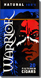 Warrior Filtered Cigars - Natural 100's