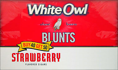 WHITE OWL BLUNTS - STRAWBERRY 50ct BOX
