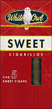 WHITE OWL CIGARILLOS - SWEET 10/5PKS
