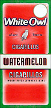 WHITE OWL CIGARILLOS - WATERMELON 25ct BOX