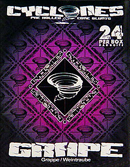 CYCLONES BLUNT WRAP 24CT. GRAPE