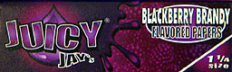 JUICY JAY'S 1 1/4 BLACKBERRY BRANDY HERBAL PAPERS 24CT BOX